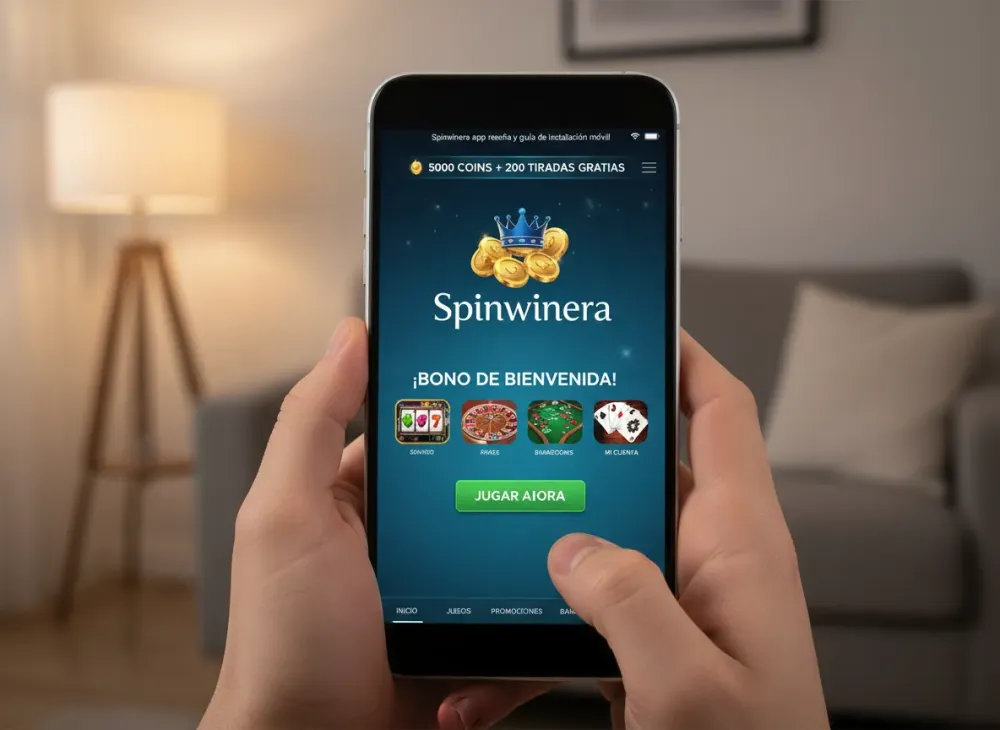 Spinwinera app reseña y guía de instalación móvil